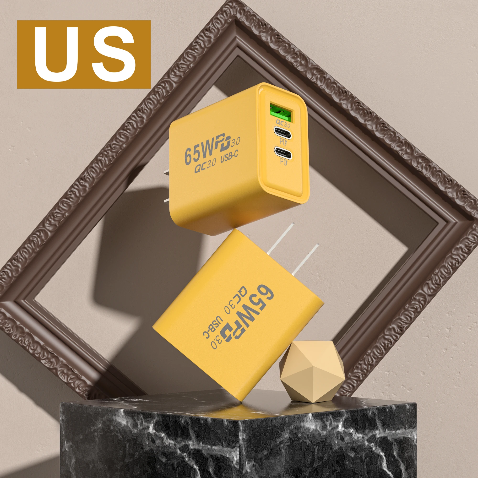 24h Delivery 65w Usb C Power Adapter For Iphone Chargers With Fast