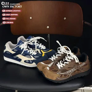 Newest Amazing Item BV Shoes Dropshipping Custom Logo Retro Unisex Chunky Platform Shoes Mesh Sports Sneakers for  Men Women