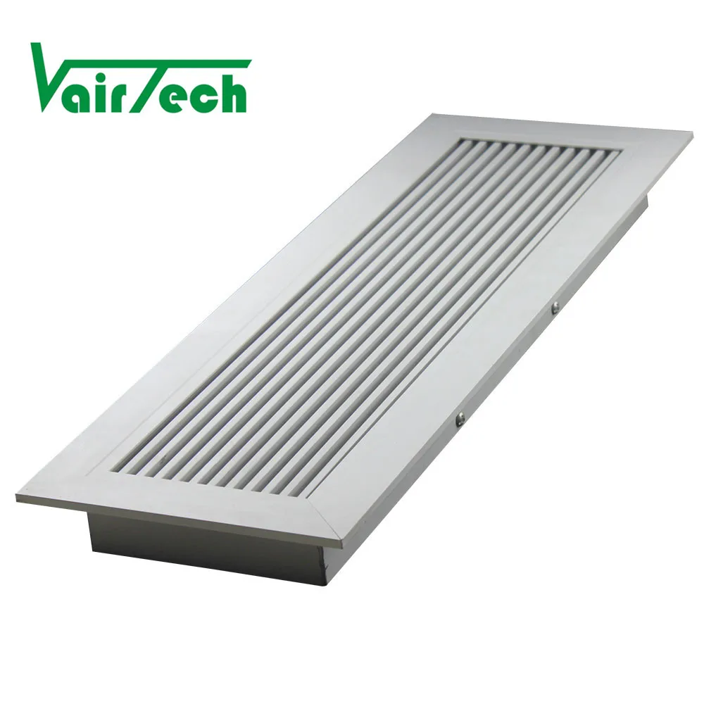 air Conditioning Detachable Aluminum air Grille Anodized Floor air Return Grill