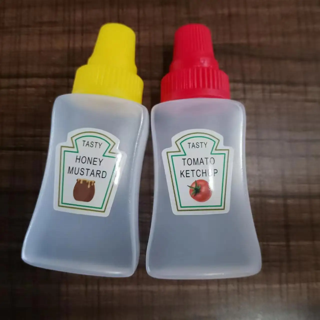 25ml Travel Portable Mini Ketchup Bottle Tomato Mayonnaise