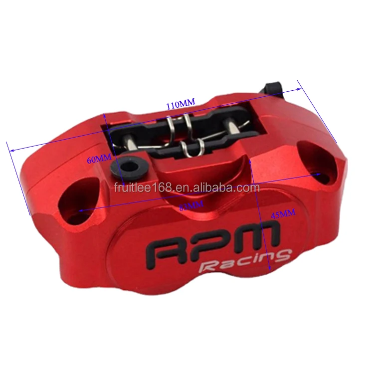Universal Motorcycle Brake Calipers With 4 Pistons For Scooter Brake