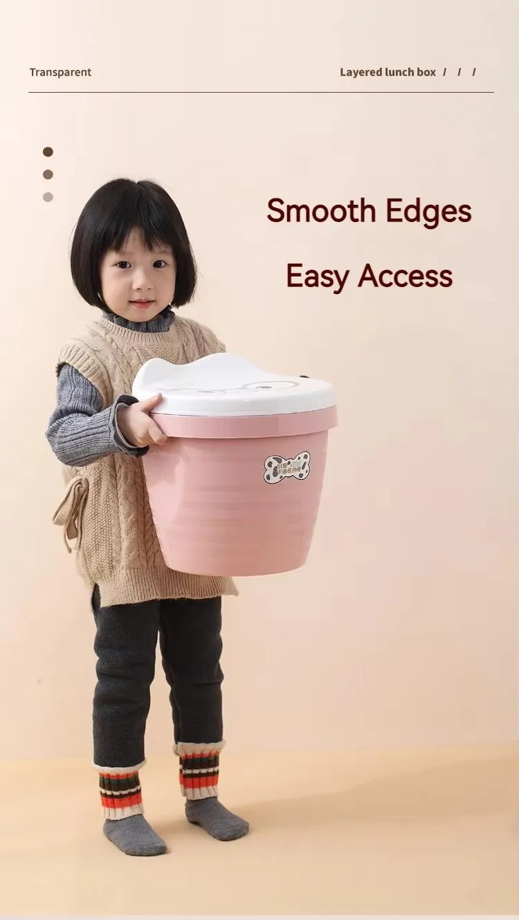 Cartoon Style Dual-Use Plastic Storage Bins & Boxes Good Quality Toys Organizer for Sitting & Storage manufacture