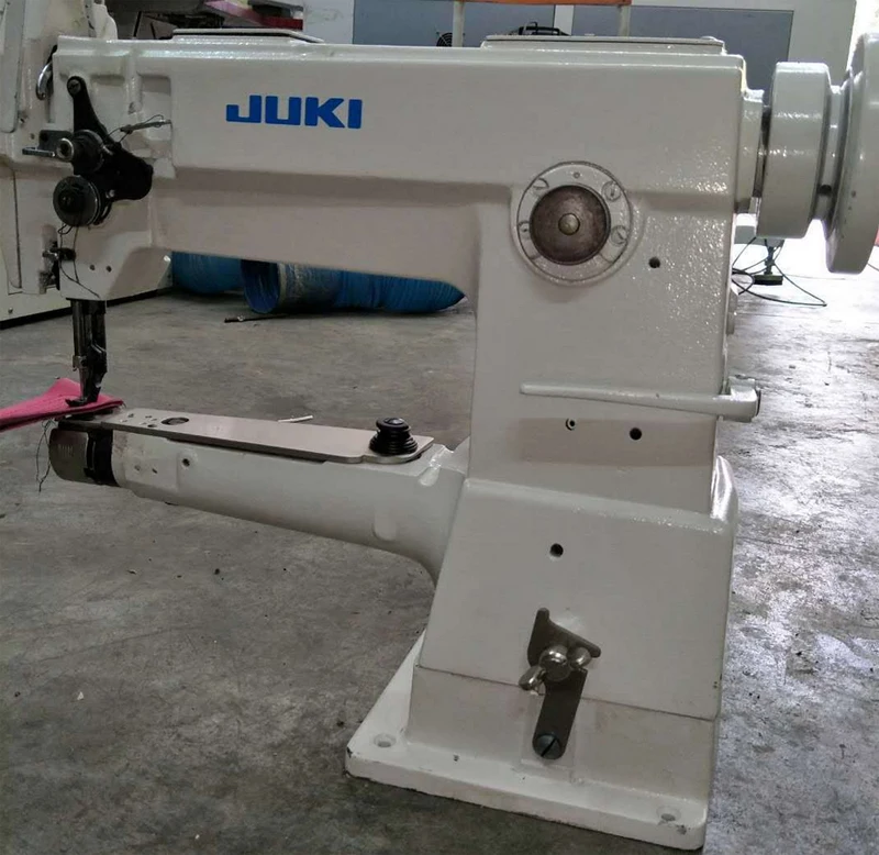 Secondhand Jukis DSC 246 Machine Single Needle Long Arm High Speed Leather Shoe Sewing Machine
