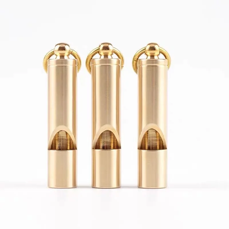 Brass Irish Tin Whistles - Premium Emergency Survival Whistles