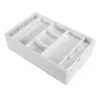1 row 3 tier-white
