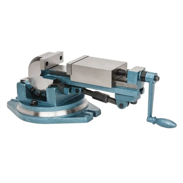 QW125 Universal Tilting Vise 3 Way Angle Rotation Precision Machine Vise