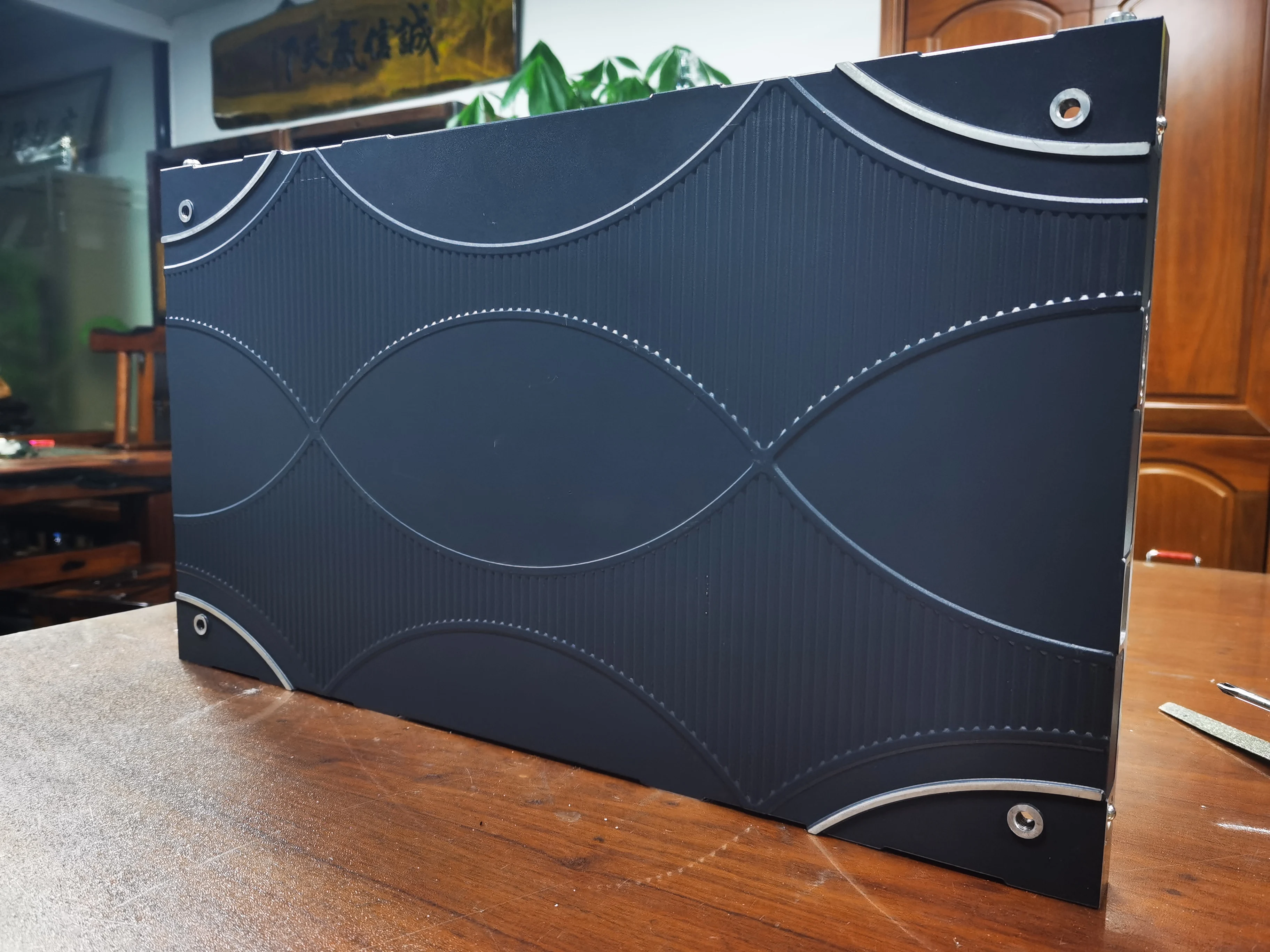 Front Maintenance 600*337.5 mm Indoor Die Casting Aluminium LED Display Screen Empty Cabinet factory