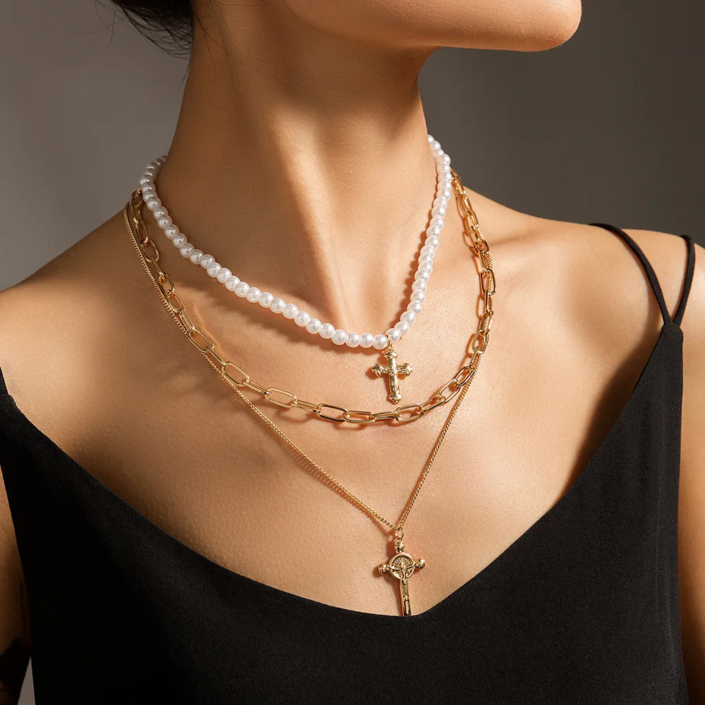High Quality Retro Jesus Cross Pendant 