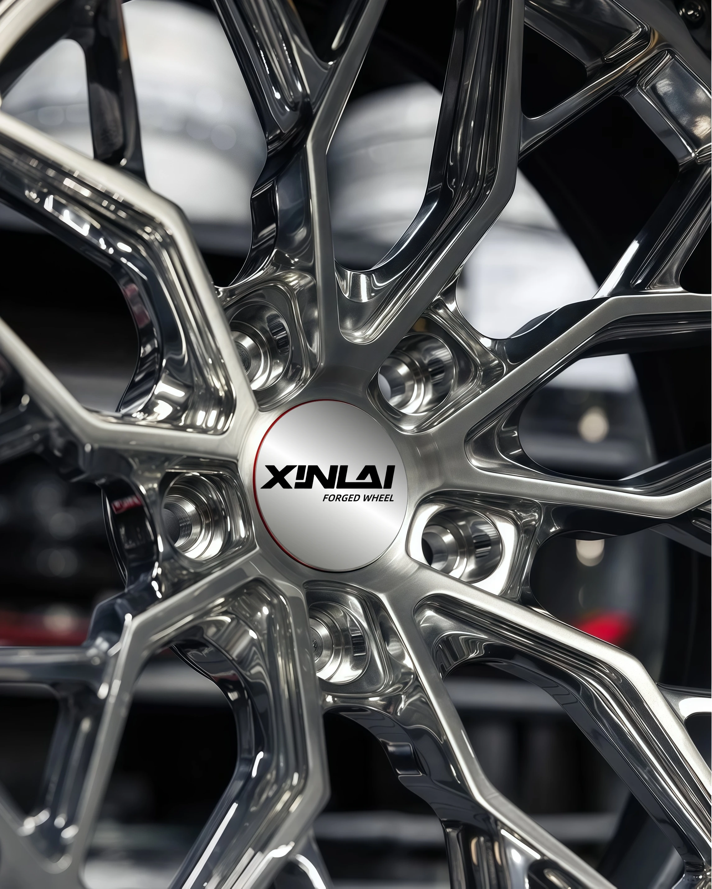 XINLAI Luxury Deep Dish Custom 5x114.3 5x130 5x120 5x11218 19 20 22 24 26 Inch Forged Alloy Car Carbon Fiber Rim Wheel Rims - Image 4