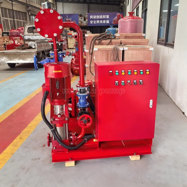 NFPA20 Standard EJ Fire Fighting System with Electric & Jockey Pump