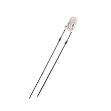 Hinchytek Customized Super Flux 3mm Yellow Diode Lamp LED Water Clear or Diffused Lens Dip LED