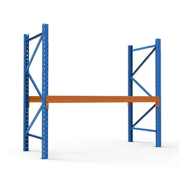 Warehouse Storage Solution Adjustable Industrial Metal Rack for Boltless Shelving