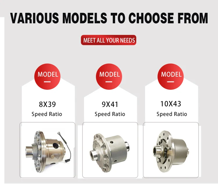 Limited Slip Differential For Toyota Rear Differential Axle