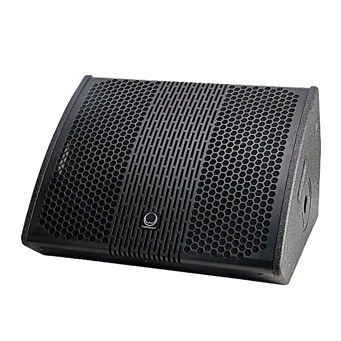 LA12M 12-Inch Neodymium Professional Audio Monitor Speaker 400W RMS Indoor Outdoor Use for Church Meetings Return Listening