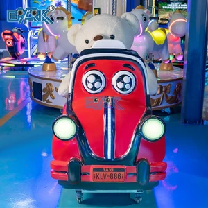 Hot Sale Coin-Operated Super Taxi Kiddie Ride Swing Machine for Kids' Amusement for Game Centers and Shopping Malls