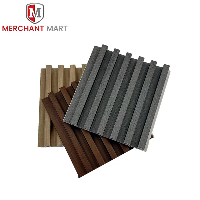 Modern Style PVC Marble Sheet Interior Bamboo Charcoal Wood Veneer Board Plastic Slat Paneling WPC UV Cladding Fluted 3D Wall Pa