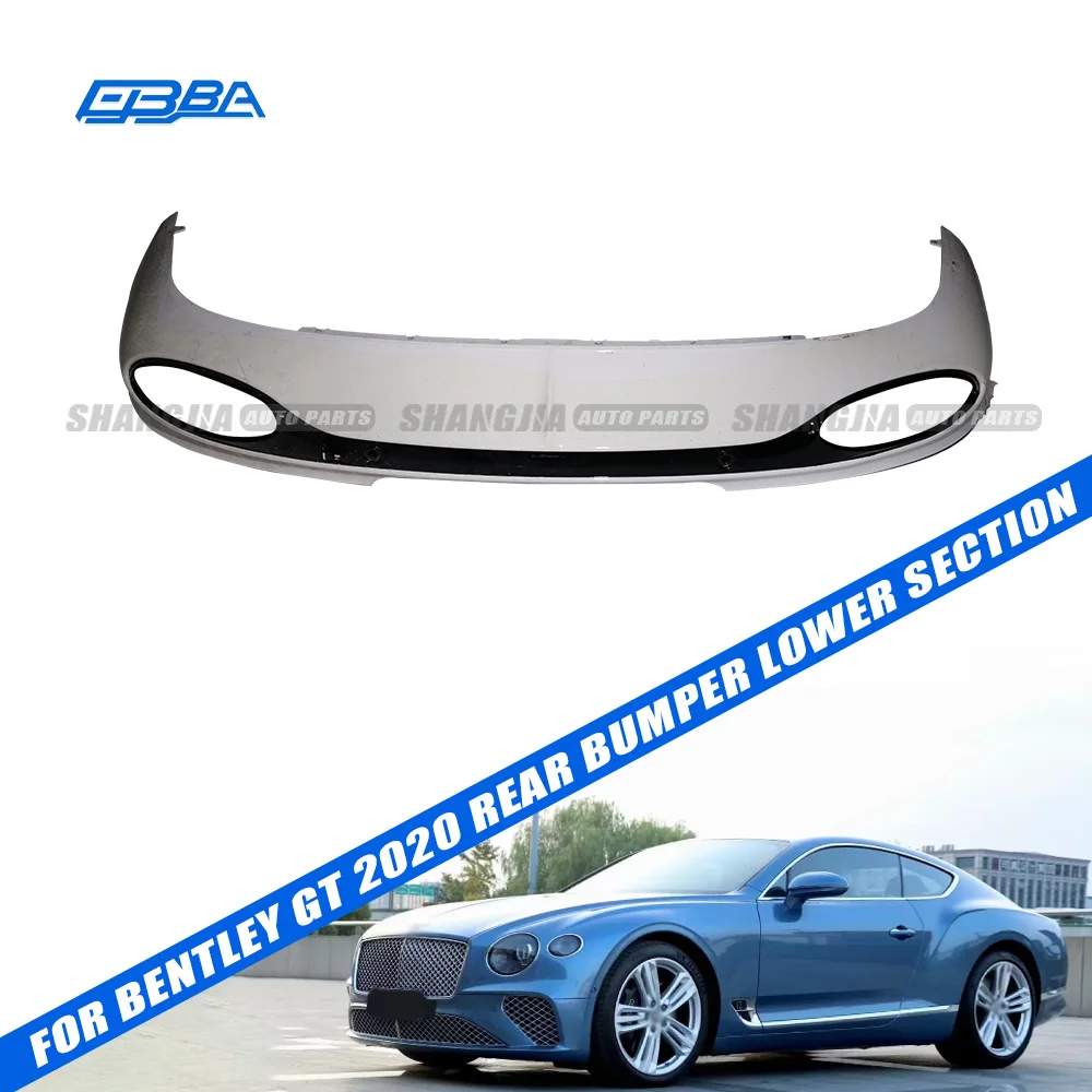 Auto Parts Universal Car Spoiler Rear Bumper Lower Plastic White poiler For Bentley GT 3SD807527A