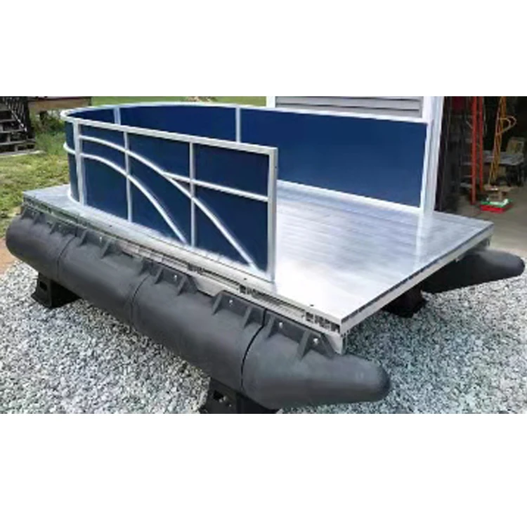 18" WIDE HDPE PLASTIC PONTOONS FLOATS PONTOON BOAT FLOATS WORK BARGE FOR MARINE DOCK