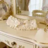 0116 Clip de plátano con lazo beige