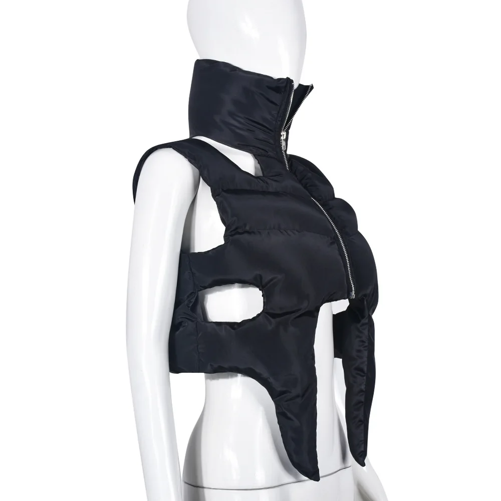 URU [ NYLON DOWN VEST ] BLACK | ロイド・エフダブリュー