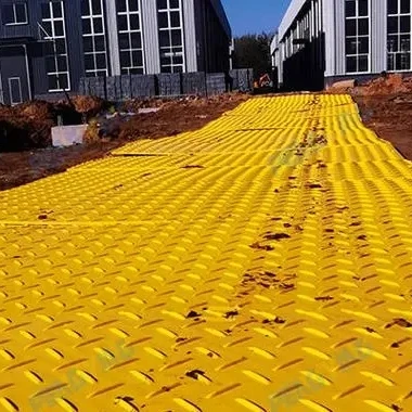 Recyclable 4x8 Ft Excavator Ground Protection Mats Plastic Matting for Construction Site