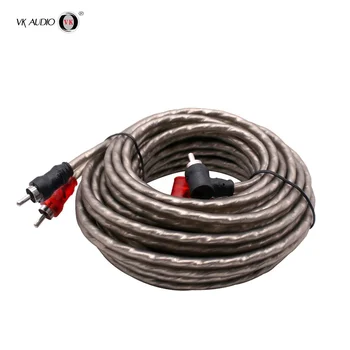 New car audio cable high quality audio cable amplifier RCA cable for automotive