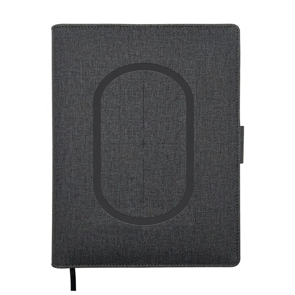 8000mah Multifunction Wireless Charger Notebook Power Bank with Phone Holder