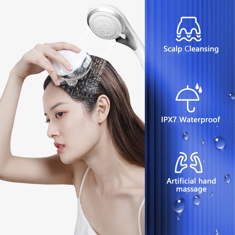 Electric Scalp Massager Portable Head Scratcher Pressure Release Massage Octopus Head Massage