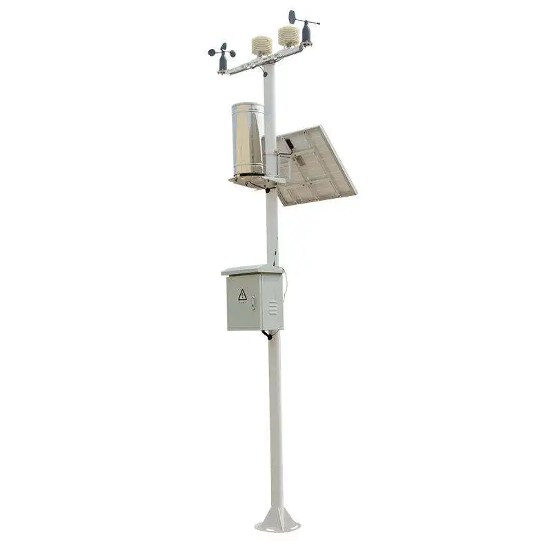 CDQ-T0C Professional Wireless Automatic Smart City Weather Station Equipment Outdoor With Air Quality Noise/co2/pm2.5 Sensor