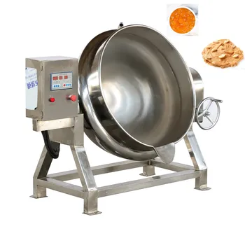 Stainless steel Heating Mixing Cooker Jacket Cooking Kettle