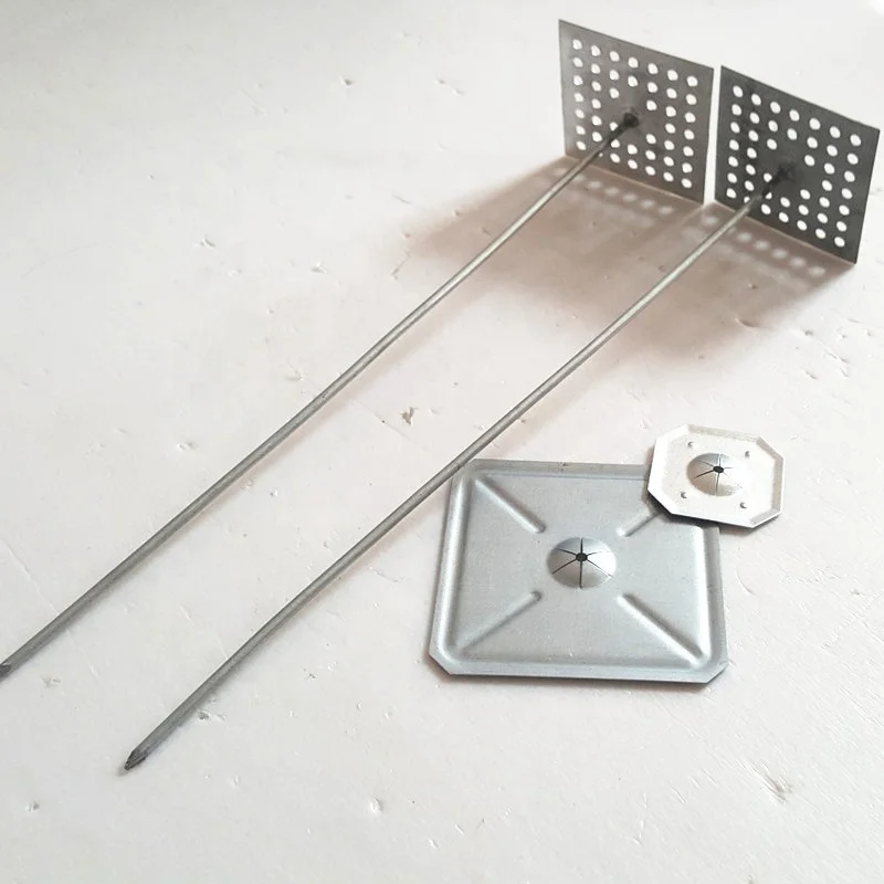 Perforate Insulation Pin With Washer for Duct System Work External Wall Insulation Fasteners