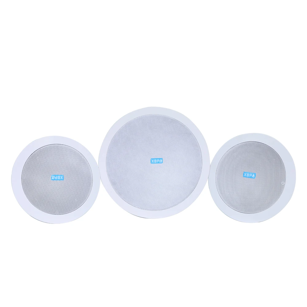 High Quality Home Theater Karaoke System Ceiling Speaker with Wireless Microphone WiFi & RJ45 Communication