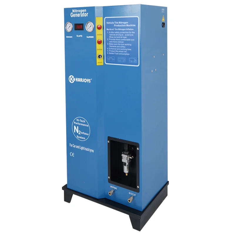 Karjoys new nitrogen generator for tire inflation semi-automatic digital nitrogen tire inflator machine nitrogen generator