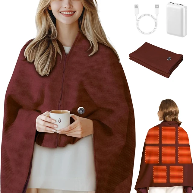 Zipper USB Electric Blanket