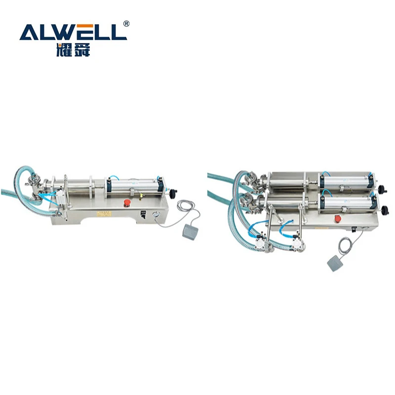 Полуавтоматическая машина для розлива масла, меда, сока, напитков, жидкости