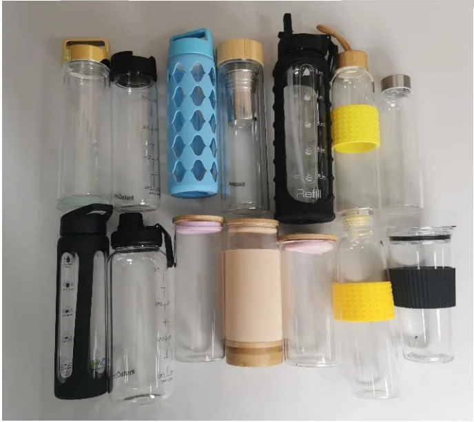 ORIGIN 100% Borosilicate Glass Water Bottle With Protective Neoprene S -  Origin Glass Co