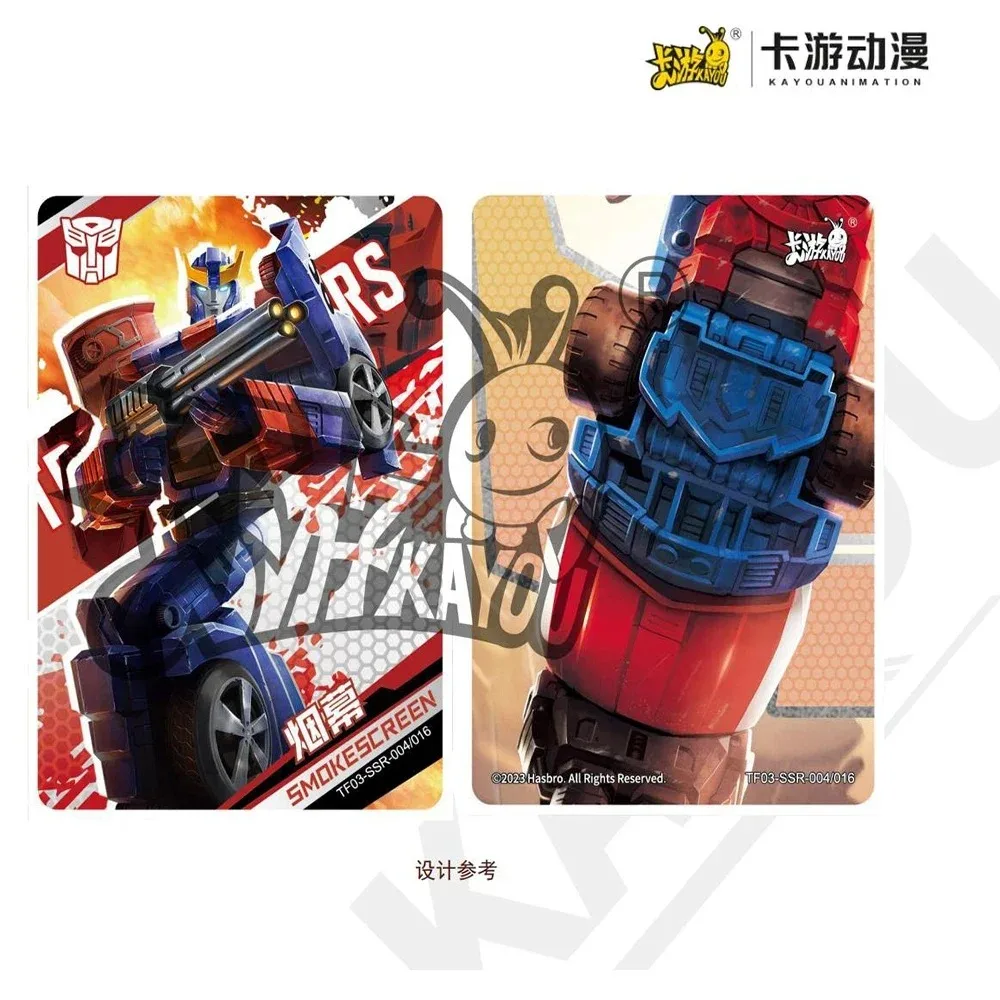 Wholesale Kayou Transformerss Cybertron TCG Cards Rare Optimus Primes BP  Collectible Cards Table Game Toys Kids Birthday Gifts