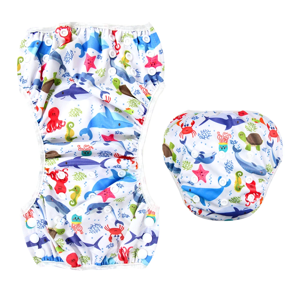 Летний Детский мягкий дышащий купальный костюм одежда для плавания подгузник спортивная одежда OEM сервис 100% полиэстер унисекс модная поддержка