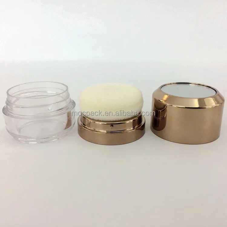 product portable mini mushroom 5g 8g blush hairline powder jar loose powder packaging container with sponge-30