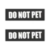 BO NOT PET คำสีขาว