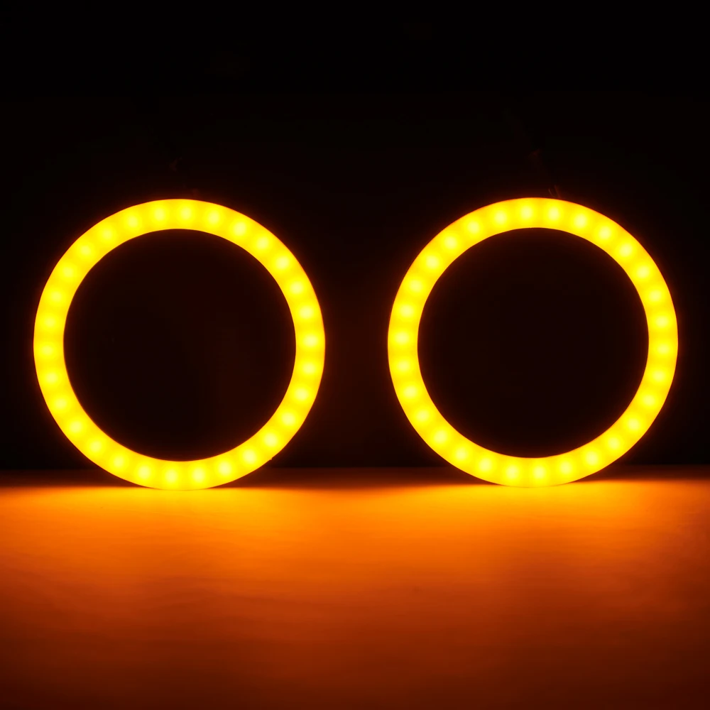 MISUN SRGBA Angel Eye Light Halos Rings New Condition Car LED Headlight Accessories