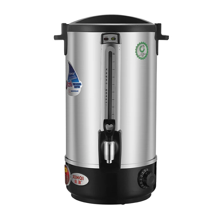 12L 2200W Commercial Water Heater Warmer 304 Stainless Steel Hot Boiler  Electric Kettle Water Dispenser With Temperature Control
