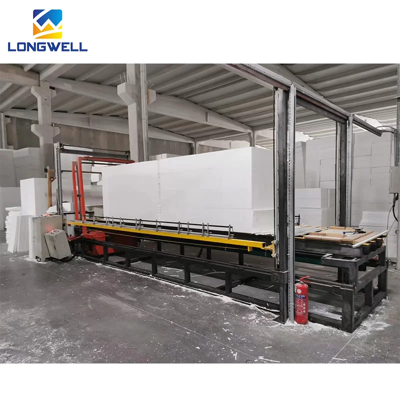 Longwell Styrofoam Expanded Polystyrene Foam Molding Blocks Cutting Machine Eps Foam Cutter