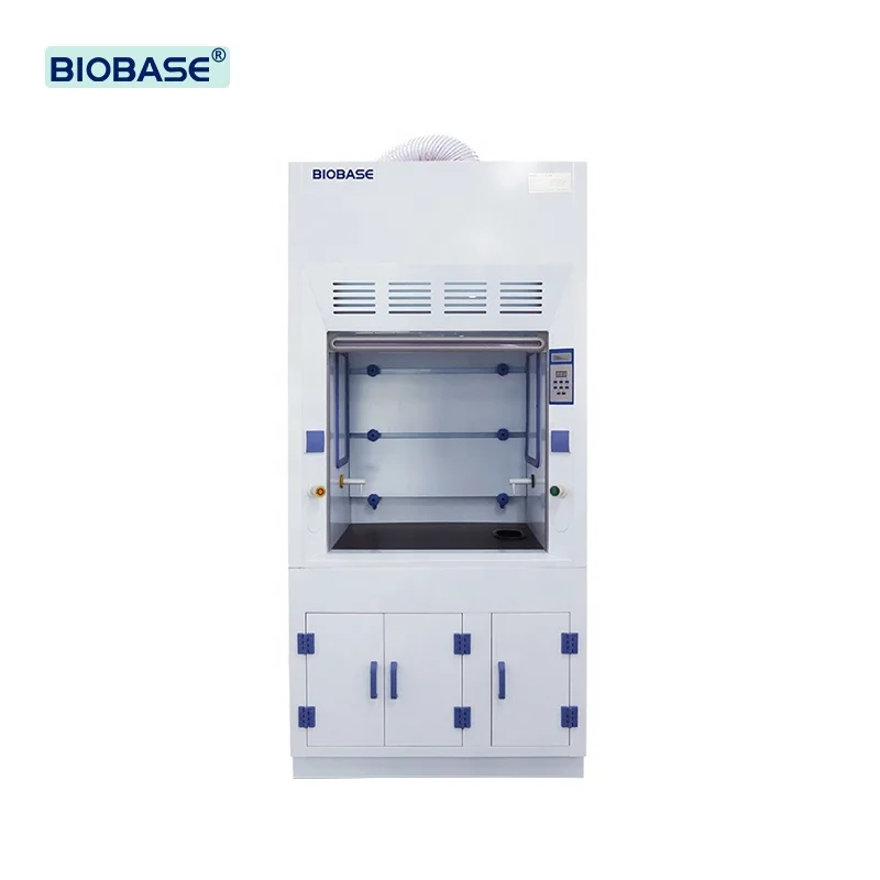 BIOBASE  China PP Spray Flow Cabinet Fume Hood FH1200PL with Stainless Steel for Lab and Medical