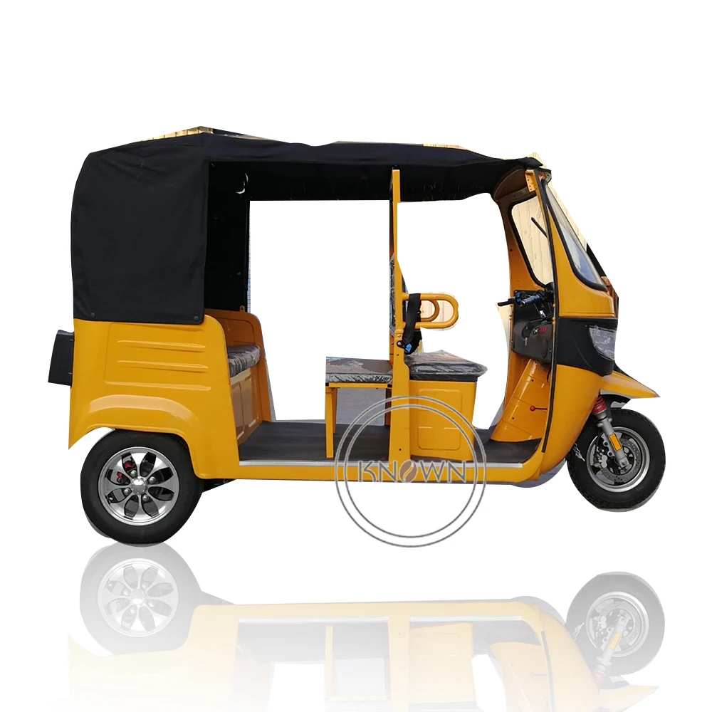 2025 Factory Price TukTuk  Auto Gasoline Adult Passenger Electric Tricycles Three Wheel Scooter Rickshaw for Sale