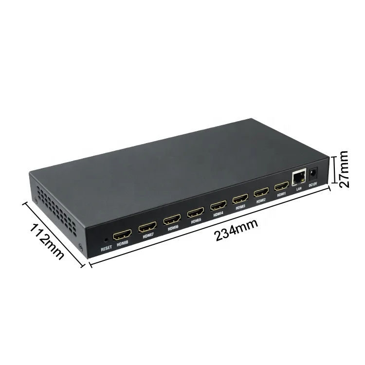 8 каналов 1080P H.264 HDMI кодировщик радио и tv-вещательное оборудование для трансляции