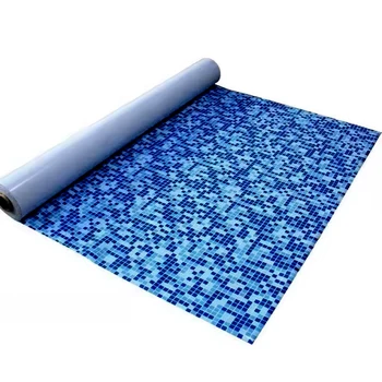Swimming Pool Liner Reinforced Non-slip PVC Plastic Fabric Liner for Above ground Swimming Pools