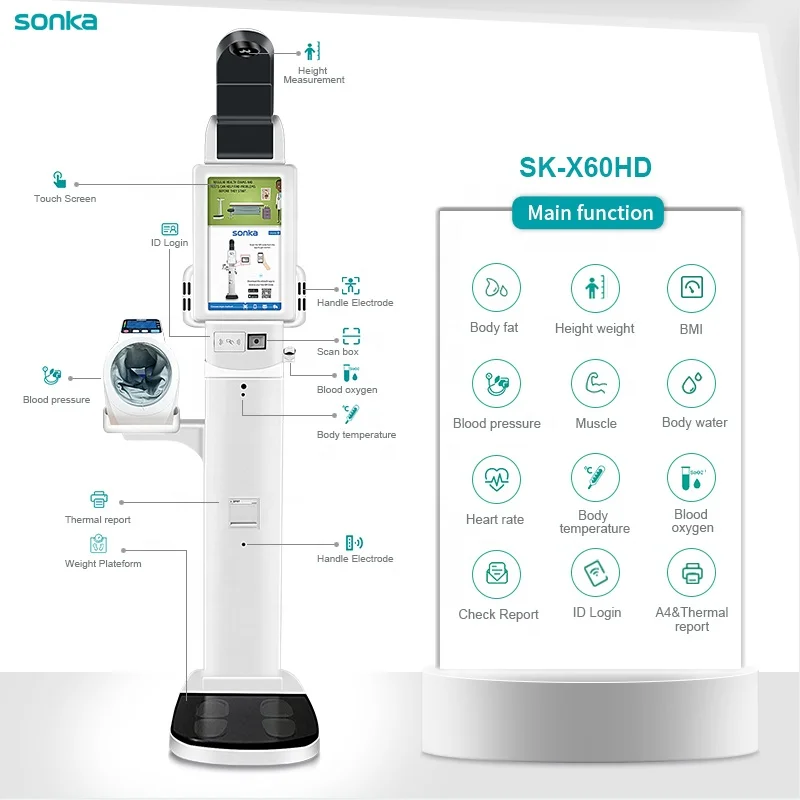 Sonka 2022 Newest Smart Full Body Analysis Scale&body Composition ...