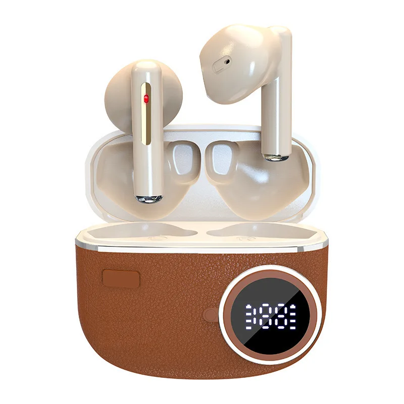 OEM JL TWS Earbuds D339 5.3 Low Latency Type-C Deep Bass Digital Display Custom Fit IPX4 Waterproof Touch Control Stereo Sound