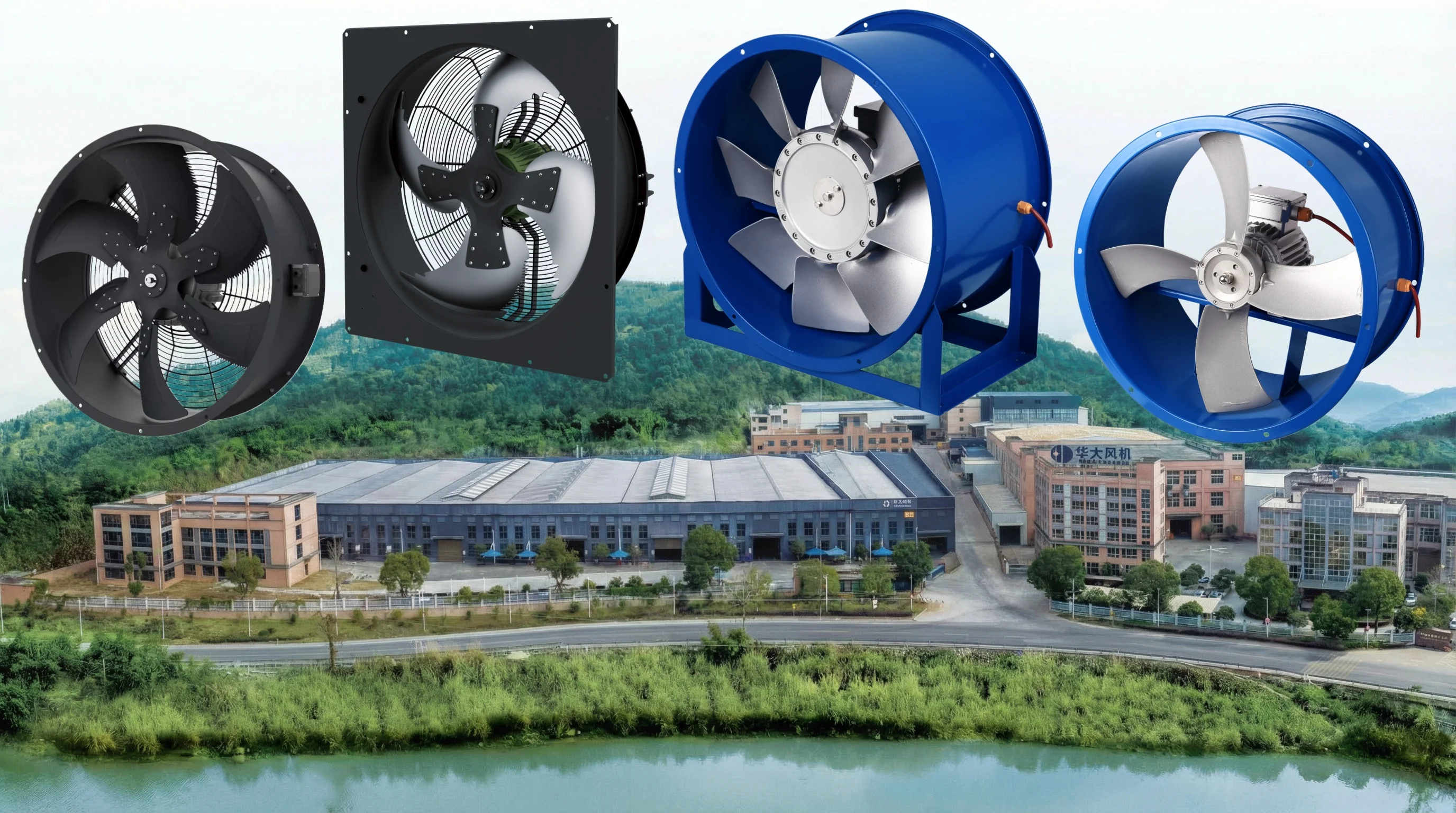 Axial Flow Fan, 710mm, 220V, 7600-10000 CBM - detail 2